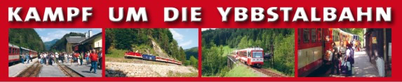 Resolution zum Erhalt  der Ybbstalbahn