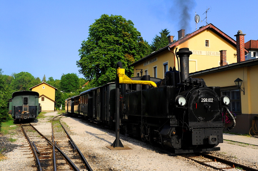 -002. Stb. Bf. Steyr Lokalbahn 03.08.2013 hr