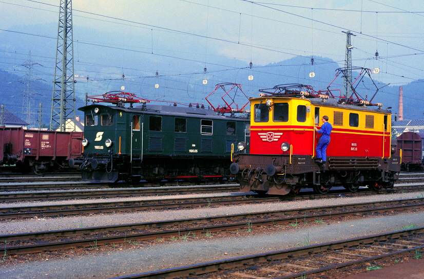 -1001.MBS 1045.01 & BB 1180.05 Bf. Bludenz 30.07.1985 hr