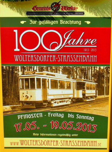 100-Jahre-Woltersdorfer-Strassenbahn-Plakat
