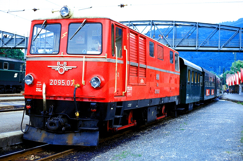 2095.007 Bf. Bregenz 23.07.1981 Foto Wolfgang Knig