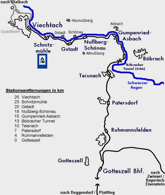 001. Streckenkarte Wanderbahn