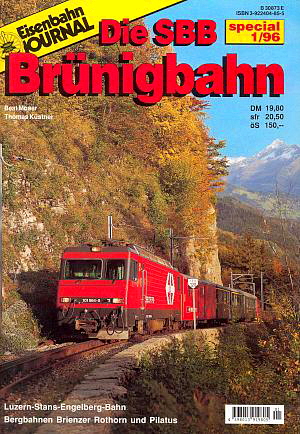 SBB Br�nigbahn Eisenbahn Journal