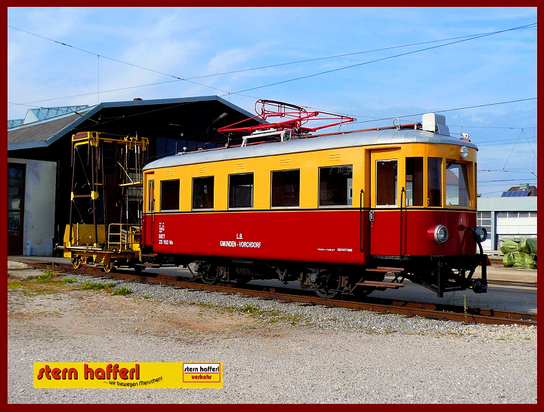 S t H  ET 23.103 Baujahr 1924 Bf. Vorchdorf- Eggenberg  Ober�sterreich 17.08.2009 Foto Herbert Rubarth