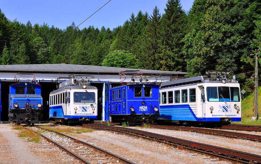 Zugspitzbahn Parade am 03.08.2013 Foto VAT