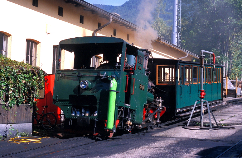 k-001 Schafbergbahn Z 4 Bf. St. Wolfgang 15.08.2009 foto herbert rubarth