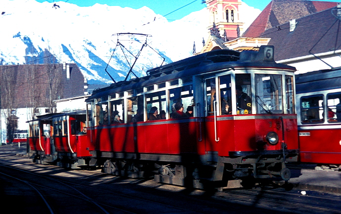 k-006 Tw. 3 Linie 6 Hst. Bergisl ca. 1971 foto gustav stehno