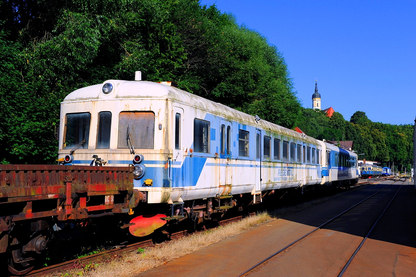 k-009. VT 05 & NE 81 Tw. Bf. Viechtach 21.07.2013 hr