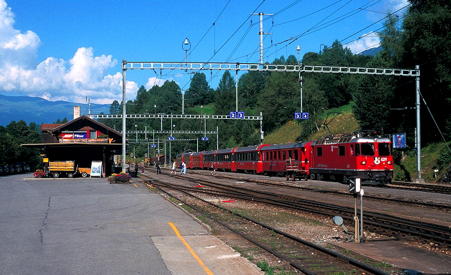 k-010 Albulabahn Ge 4.4. I. Bf. Filisur 23.07.2002 foto herbert rubarth