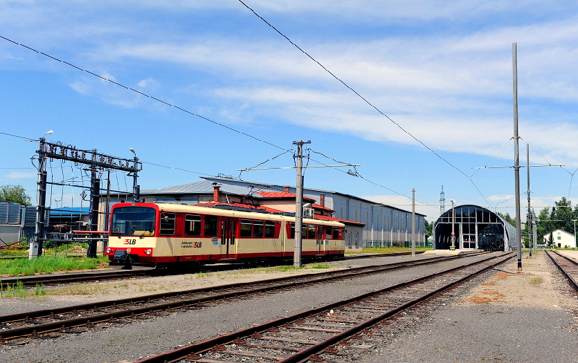 k-010 SLB Bf. Trimmelkam mit neuer Fahrzeughalle 19.07.2011 foto herbert rubarth