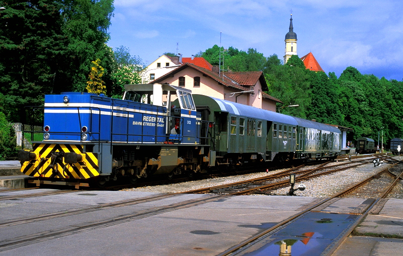 k-020 REG Bf. Viechtach 25.05.1996 Sdz der Wanderbahn e.V. foto hr