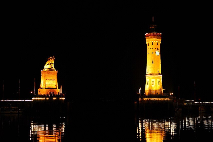 k-021 Lindau Hafen bei Nacht 26.09.2011 hr