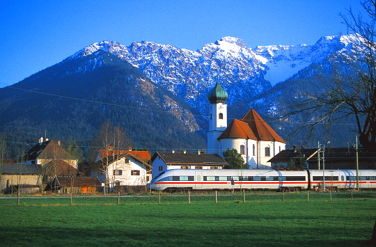 k-807 Kirche von Eschenlohe 30.03.2002