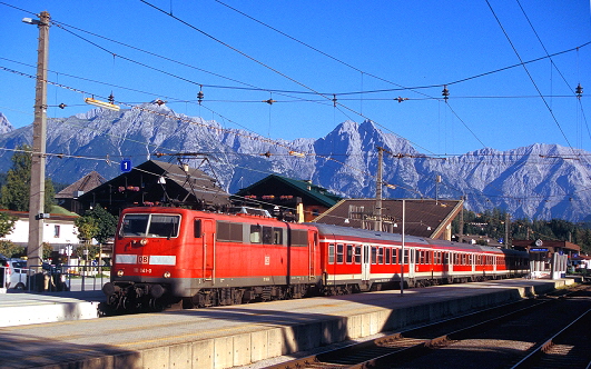 k-812 Bf. Seefeld DB AG 111 Ri. Innsbruck 03.09.2005