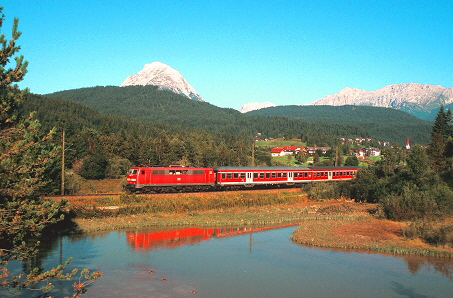 k-814 zw. Seefeld u. Auland DB 111... 06.09.2005