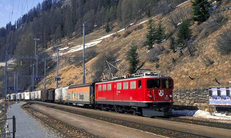 k-ABB006 Ge 6.6 II. Bf. Berg�n 16.01.1991 foto johannes schmoll