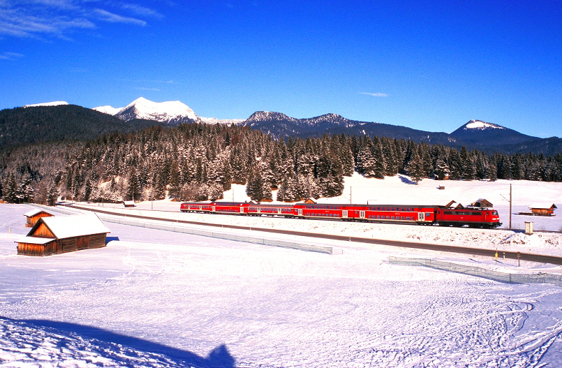 k-KB005 Regionalzug M�nchen- Mittenwald