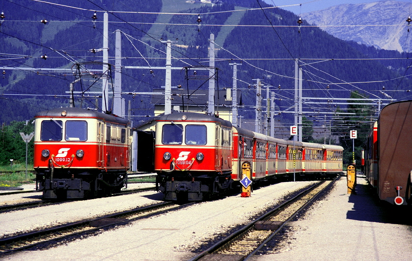 k-MZB108 1099.04 & 012 Bf. Mariazell 02.08.1986 foto g. stehno