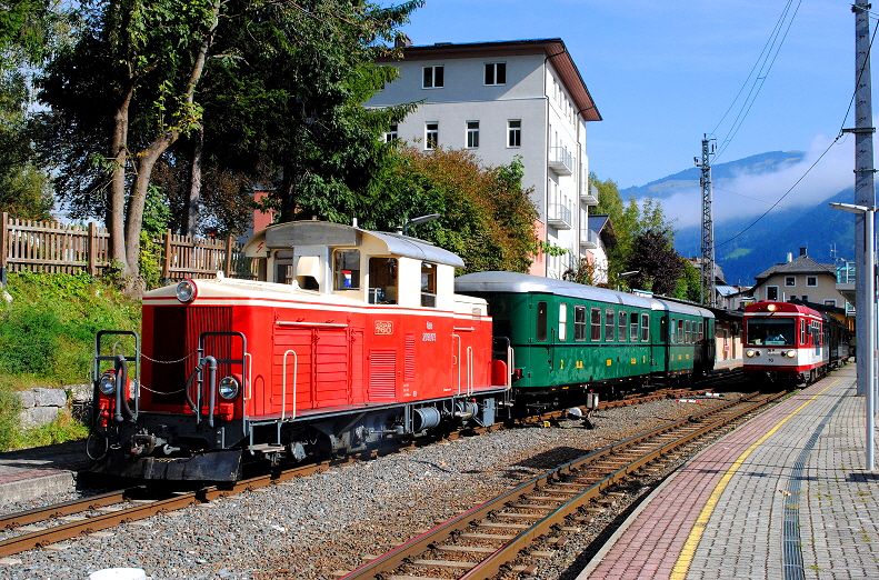 k-PLB Sonderfahrt Bf. Zell am See 24.09.2011 Foto Ingo Kroneberger