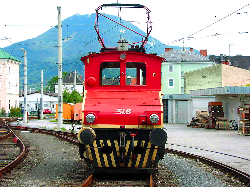 k-SLB E 11 Stirnseite  Salzburg- Itzling am 13.08.2001 foto klaus kampelmann