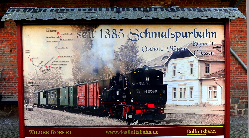 k-001. Streckenkarte & Info Döllnitzbahn