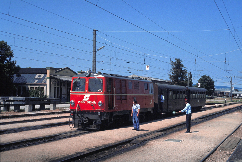 k-002. Bf. Ober Grafendorf 2095 013-5 am 18.07.1987 hr