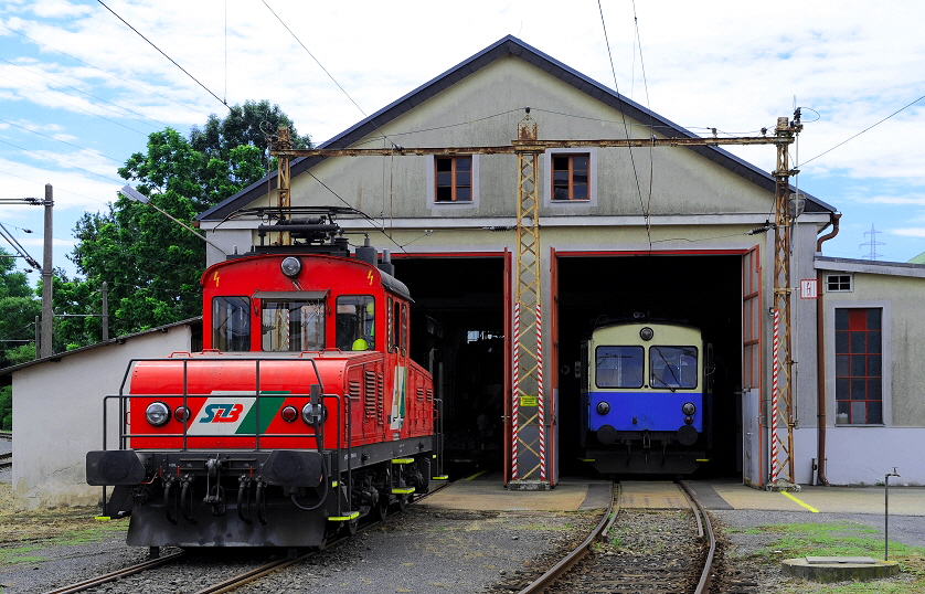 k-002. E 41 u. ET 1 Feldbach Depot 04.07.2017 hr