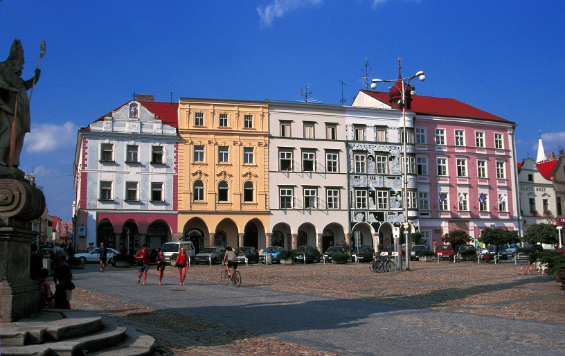 k-003. Marktplatz Jindr.-Hradec 04.07.1996 hr