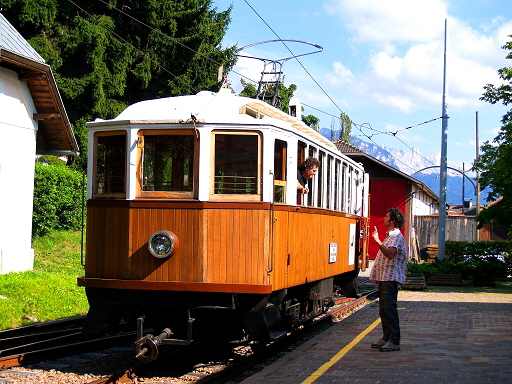 k-004 Tw. 11 Bahnhof Klobenstein 11.08.2008 foto dr. ludwig ekl