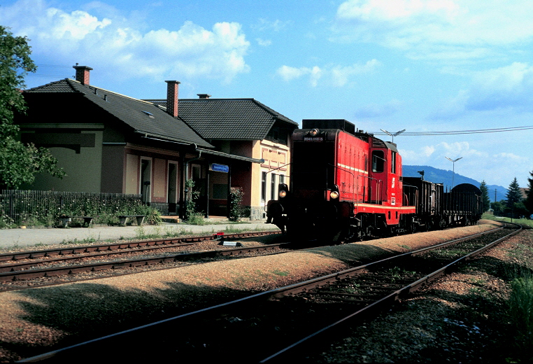 k-013. WB 2045 018-5 Bf. Emmersdorf Donau 24.07.1987 hr