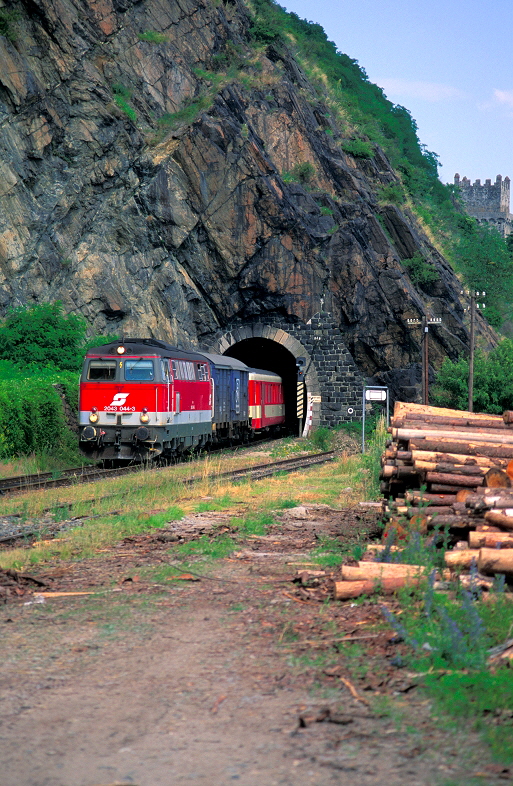 k-014. WB 2043 044-3 Weitenegg Donau 13.08.1996 hr