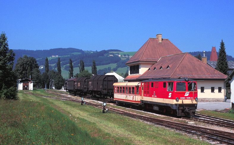 k-026. Bf. Gresten 2095.006-9 am 03.08.1990 hr2