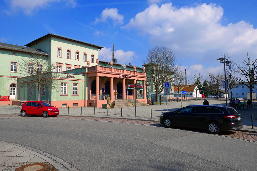 k-102. Naumburg Hauptbahnhof 02.04.2018 hr