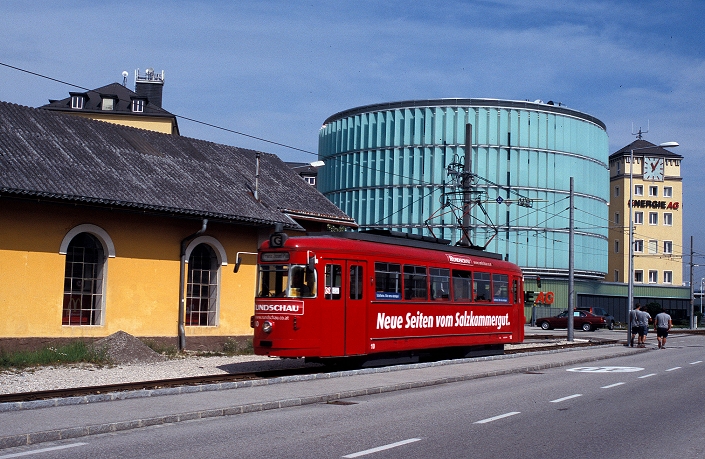 k-003 StH Gmundener Straenbahn am Betriebshof 11.08.2009 foto herbert rubarth