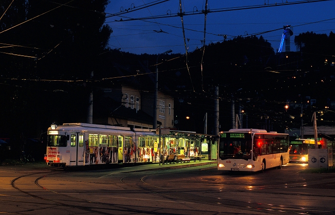 k-Stb003a Abendstimmung am StB Bahnhof 02.11