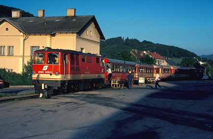 k-YB001 2095.008 Bf. Waidhofen Schmalspurteil 28.07.1990